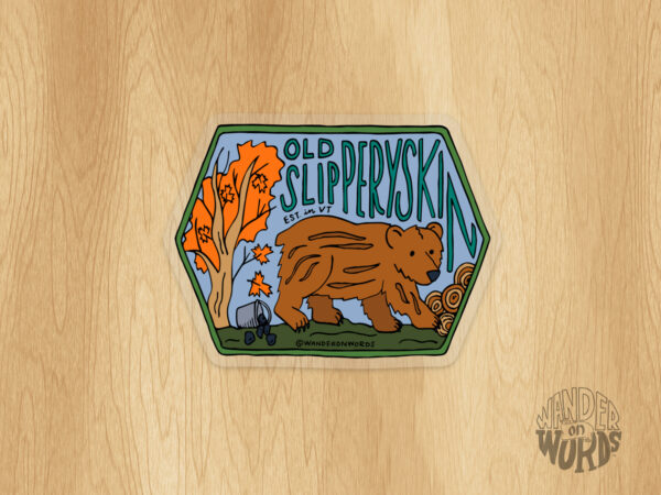 Old Slipperyskin Sticker